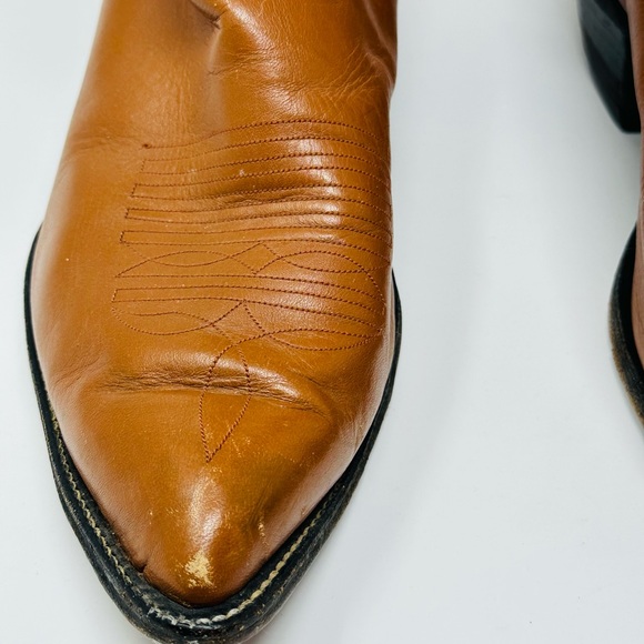 Hyper Vintage Mens Cowboy Boots - Picture 4 of 11